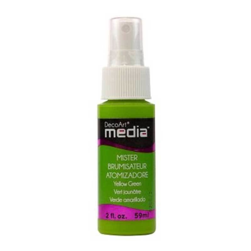 DecoArt Media Misters - Yellow Green