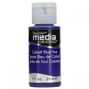 DecoArt Media Fluid Acrylic - Cobalt Blue Hue