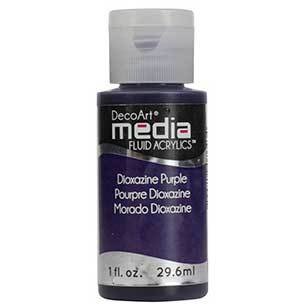 DecoArt Media Fluid Acrylic - Dioxazine Purple