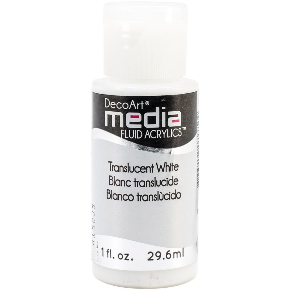 DecoArt Media Fluid Acrylic - Translucent White