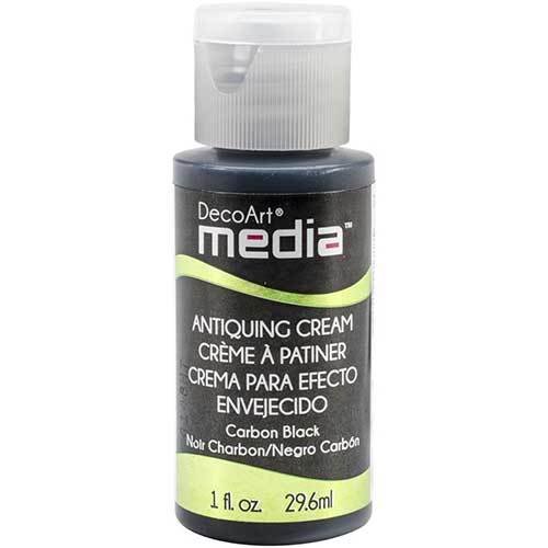 DecoArt Media Antiquing Cream - Carbon Black