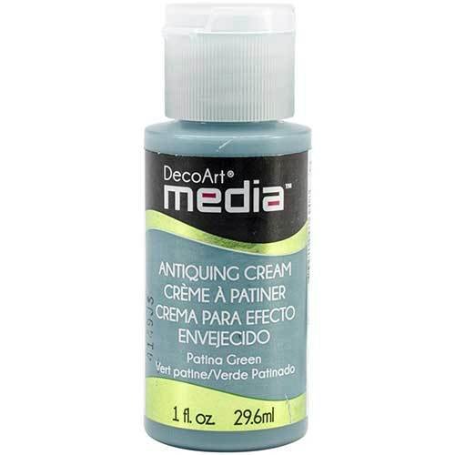 DecoArt Media Antiquing Cream - Patina Green