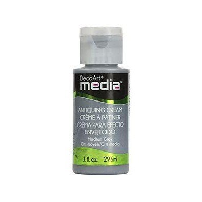 DecoArt Media Antiquing Cream - Medium Grey