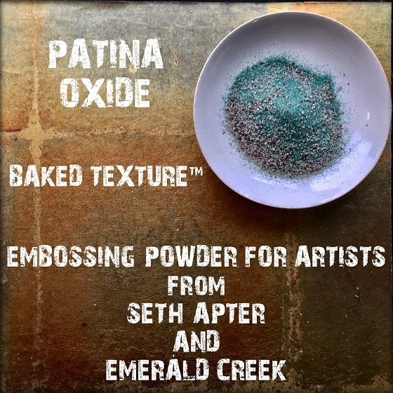 Embossing Powder for Artists - Patina Oxide