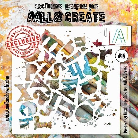 AALL &amp; CREATE - Stencil #18