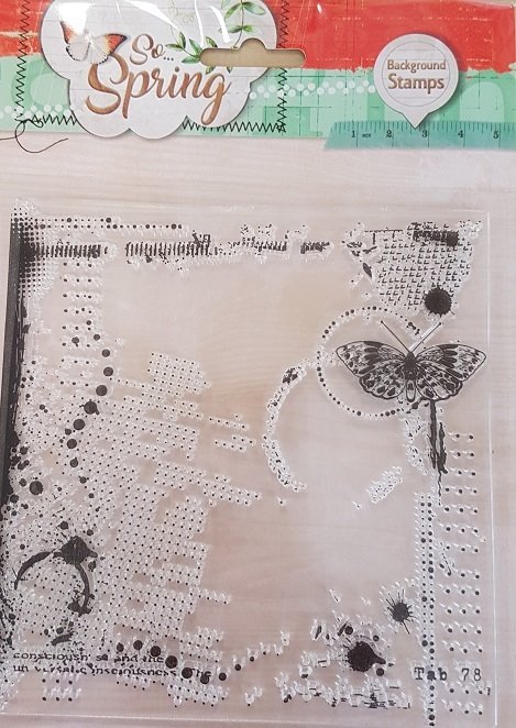 Studio Light clear background stamp 5.5&quot; x 5.5&quot; #287