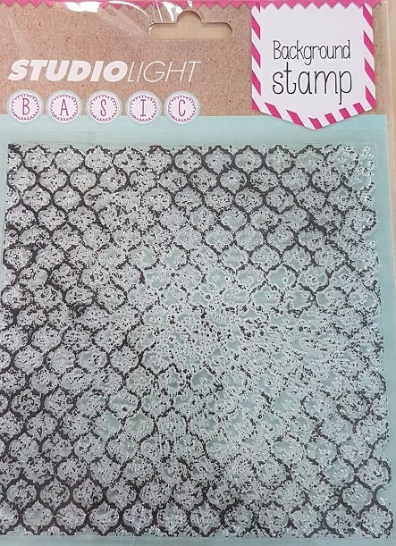 Studio Light clear background stamp 6&quot; x 6&quot; #195