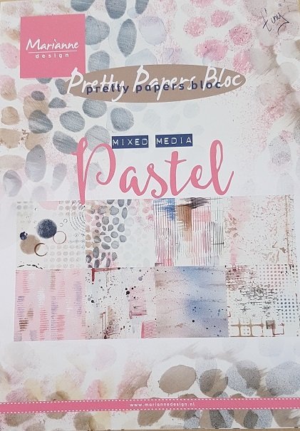 Marianne Design - Mixed Media Pastel Paper Pad