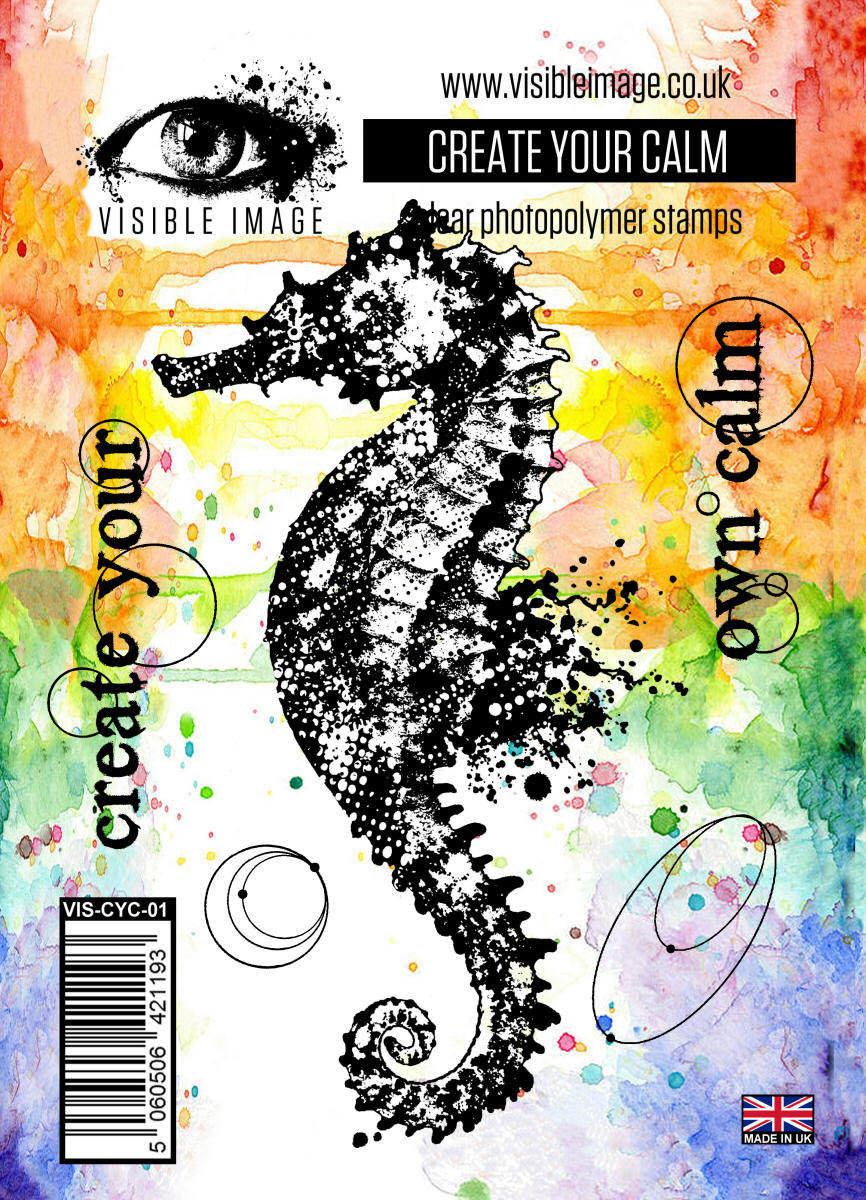 Visible Image Photopolymer stamp - Create Your Calm