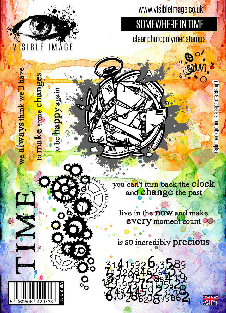 Visible Image Photopolymer stamp - Somewhere In Time