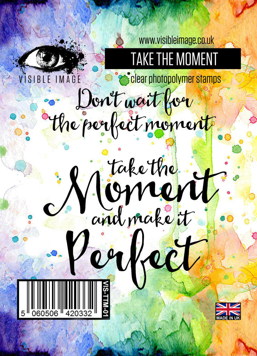 Visible Image Photopolymer stamp - Take the Moment