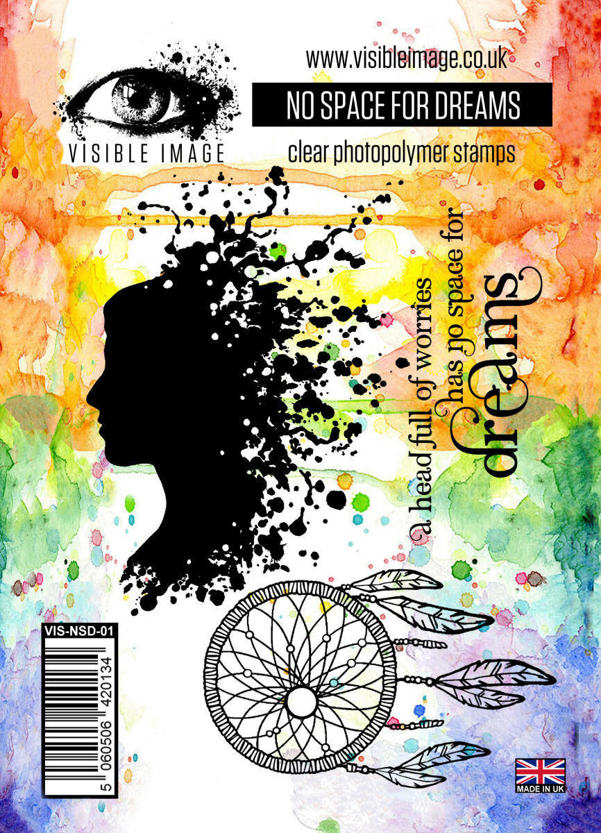 Visible Image Photopolymer stamp - No Space For Dreams