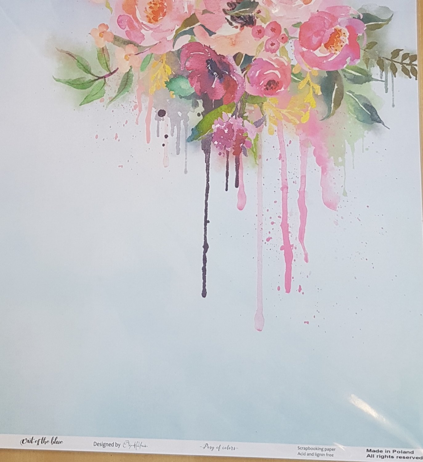 13@rts 12 x 12 paper pad - Out of the Blue