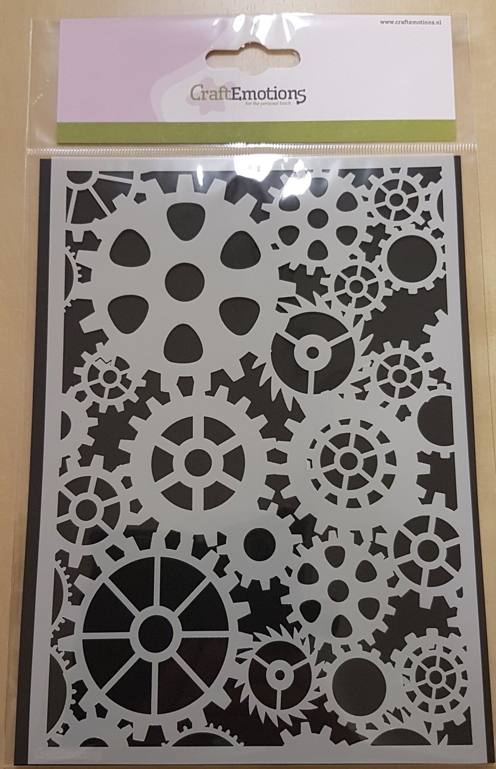 A5 Stencil - Gears