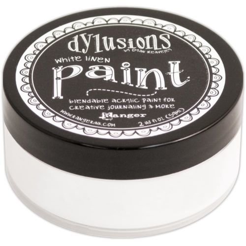Dylusions Acrylic Paint - White Linen