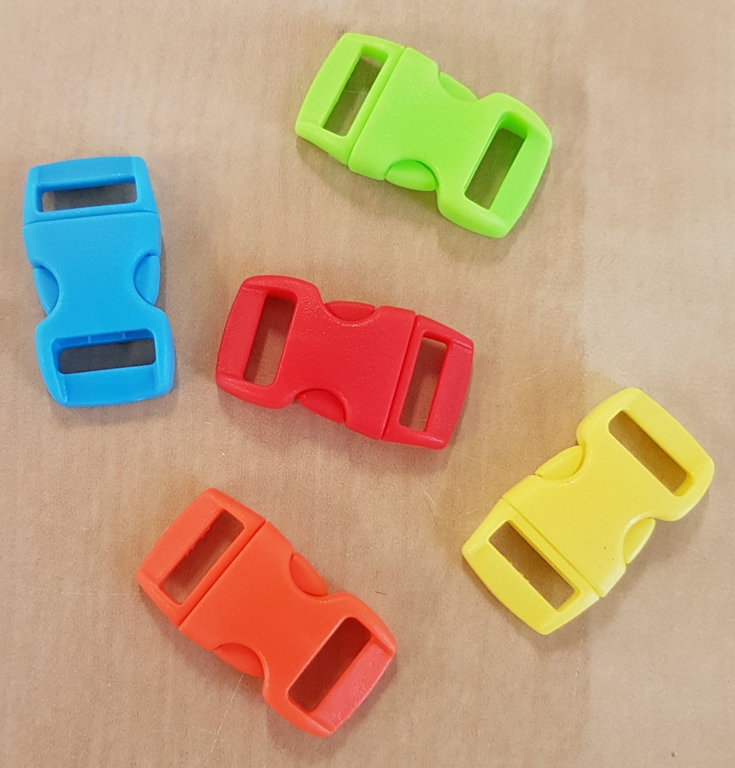 Click Clasp 15mm x 29mm - Various colours