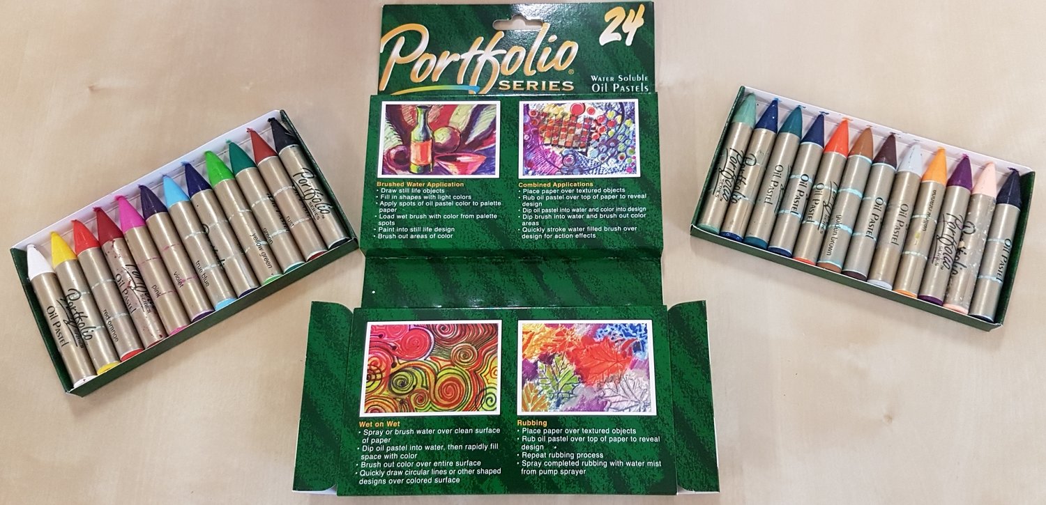 Portfolio Oil Pastels 24-pk