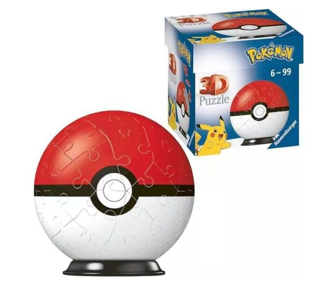 Pokémon Pokébal – 3D Puzzel (54 stukjes)