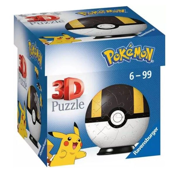 Pokémon Ultra Ball Pokébal – 3D Puzzle (54 pieces)