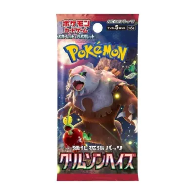 Pokémon Crimson Haze Booster Pack – Japanese