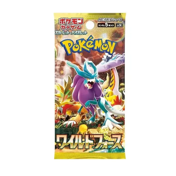 Pokémon Wild Force Booster Pack Japanese