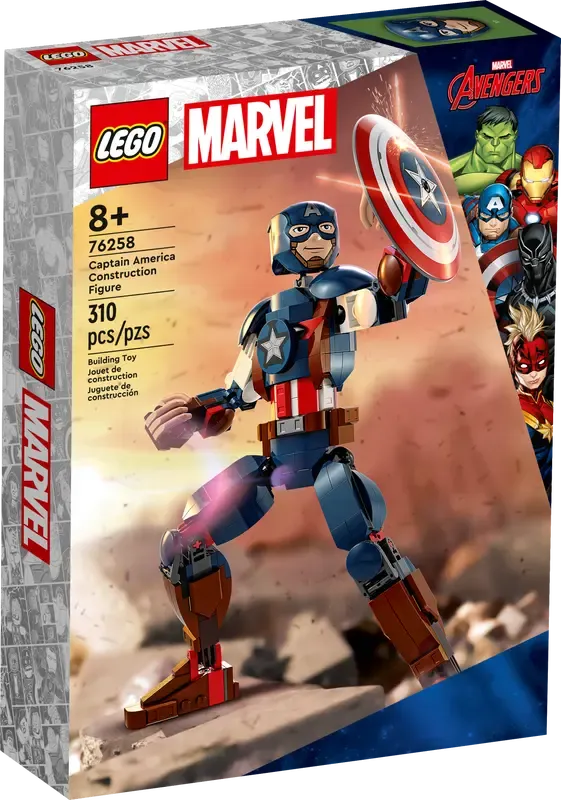LEGO Super Heroes – Captain America Buildable Figure