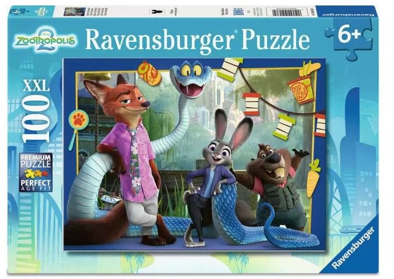 Zootropolis 2 puzzel - 100 pieces