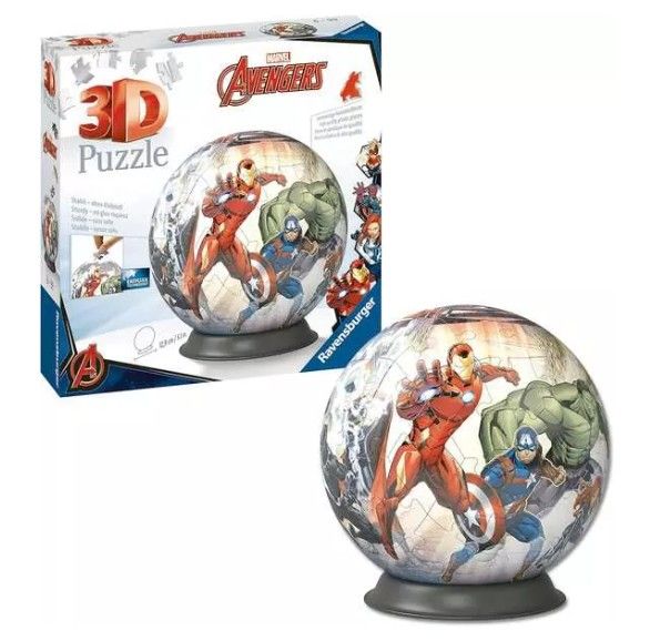 Marvel Avengers – 3D Puzzel Bal (72 pieces)