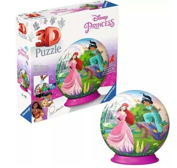 Disney Princess– 3D Puzzle Ball (72 pieces)
