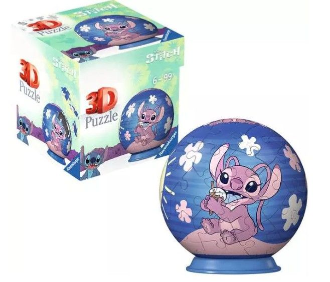 Disney Stitch - Angel – 3D Puzzel (54 stukjes)