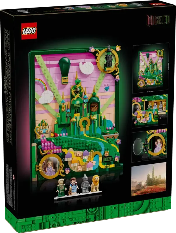LEGO Wicked – Emerald City Wall Art
