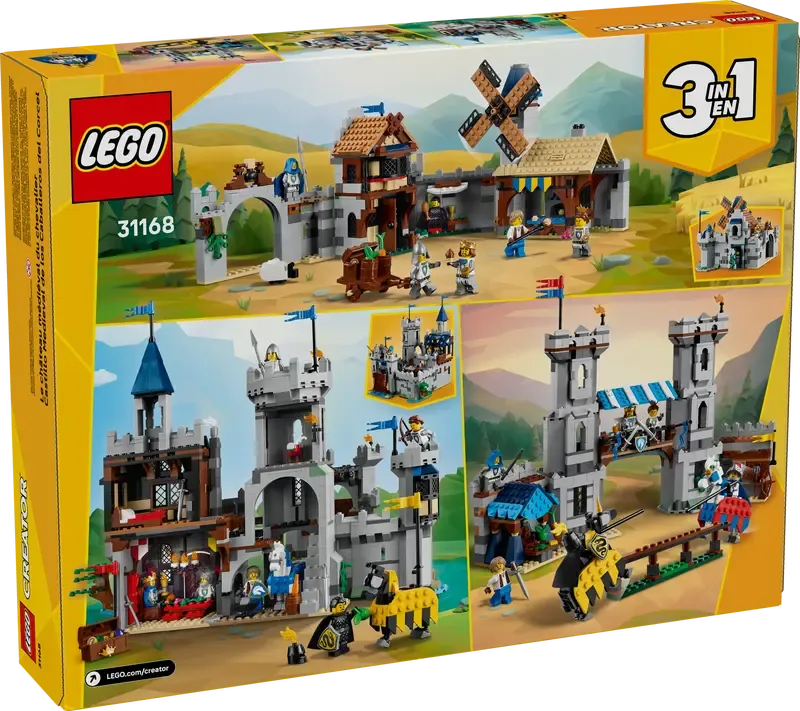 LEGO Creator – Medieval Castle with Knights on Horseback