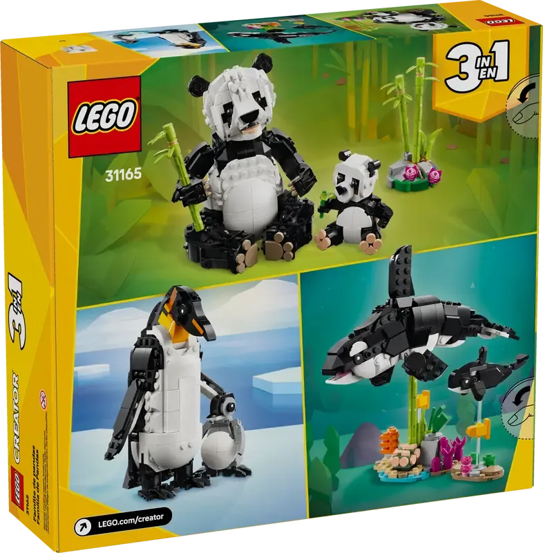 LEGO Creator – Wild Animals: Panda Family