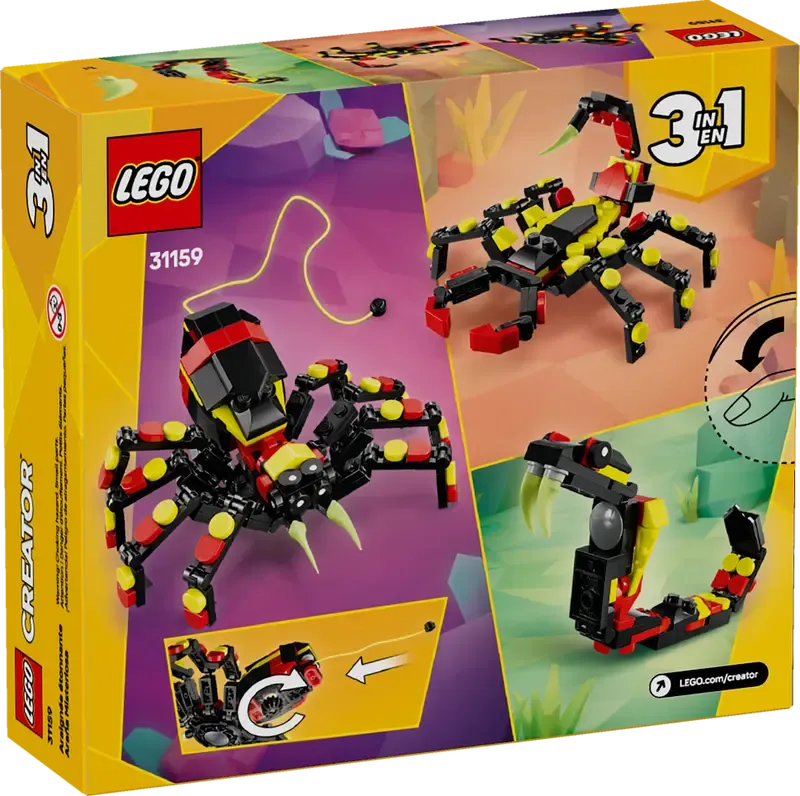 LEGO Creator – Wild Animals: Exciting Spider