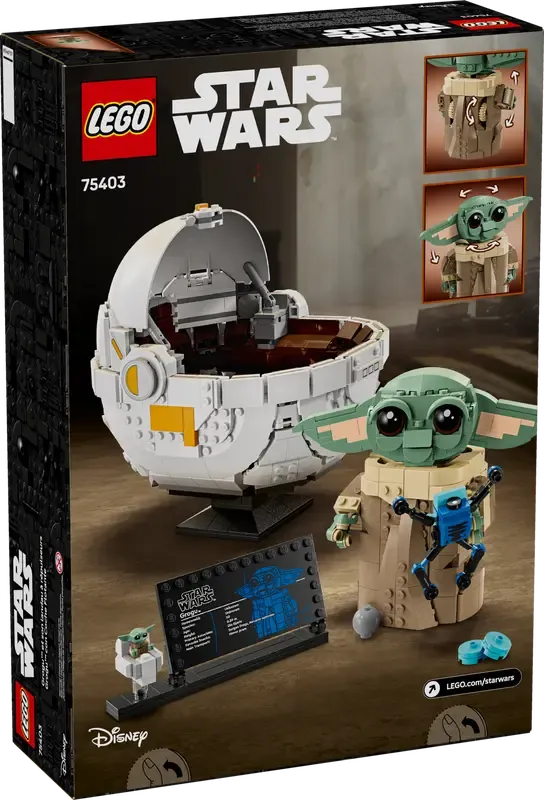 LEGO Star Wars – Grogu with Hover Pram