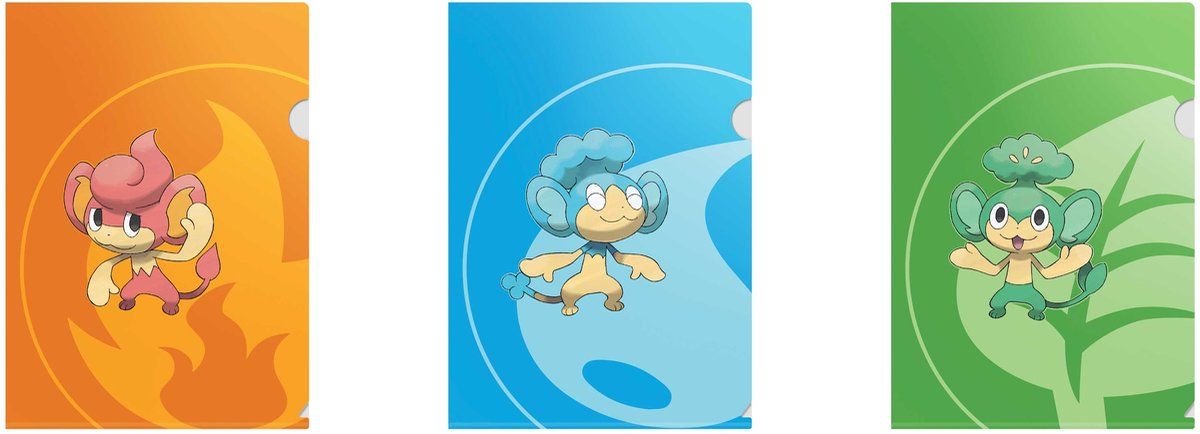 Ultra Pro Pokémon 3 Pack Tournament Folios –  Pansear, Pansage and Panpour