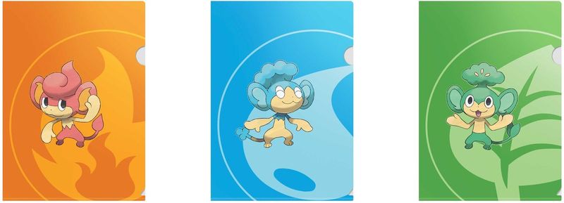 Ultra Pro Pokémon 3 Pack Tournament Folios –  Pansear, Pansage and Panpour