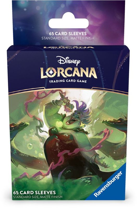 Disney Lorcana: card sleeves Ursula