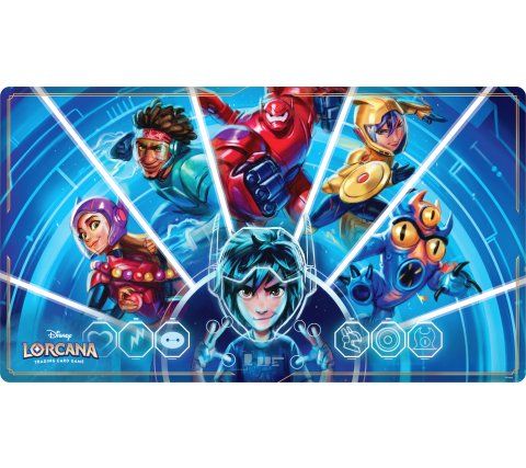Disney Lorcana: Archazia&#39;s Island - Big Hero 6 playmat