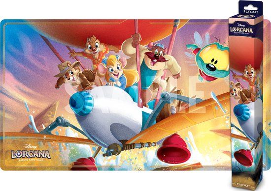 Disney Lorcana: Chip &#39;n Dale Rescue Rangers playmat