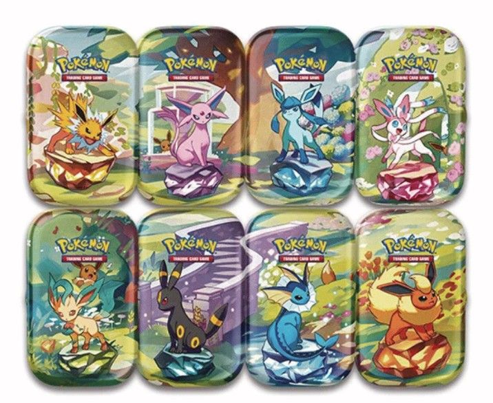 Pokémon Scarlet &amp; Violet - Prismatic Evolutions Mini tin
