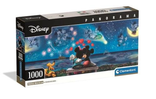 Disney Mickey &amp; Minnie Panorama Puzzle – 1000 Pieces