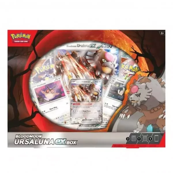 Pokémon Bloodmoon Ursaluna EX Box