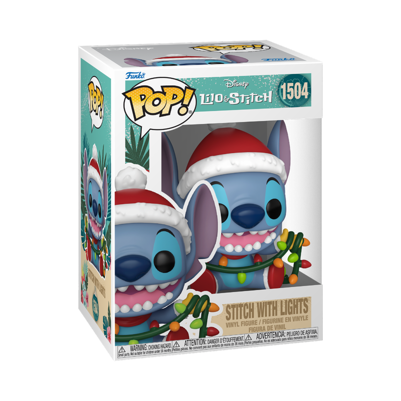 Disney:#1504 Stitch Holiday– Stitch with Lights