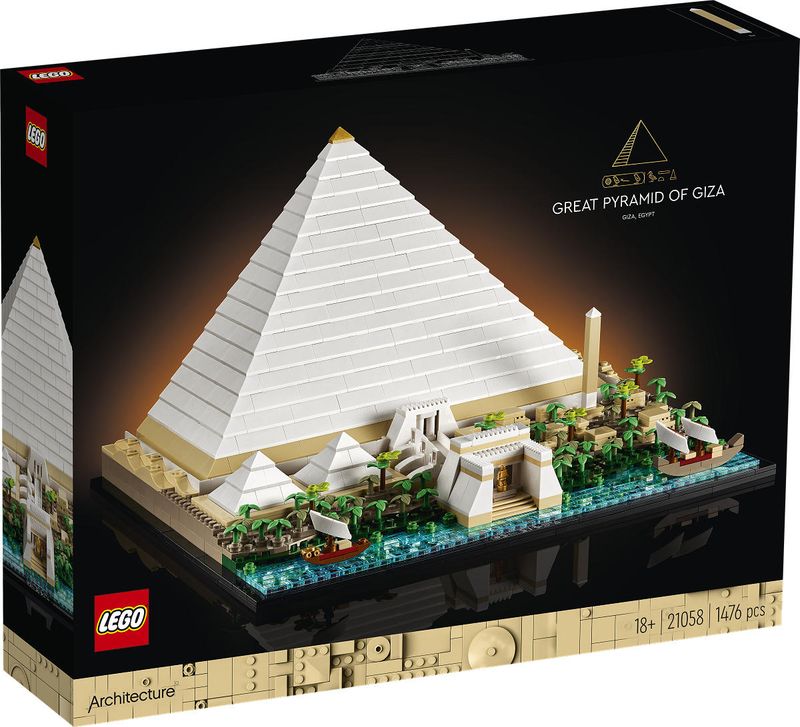 LEGO Architecture Great Pyramid of Giza set