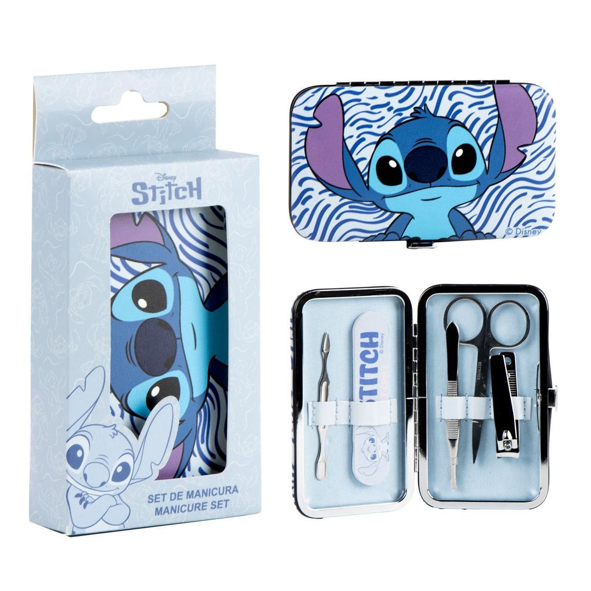 Stitch Manicure Set – blue