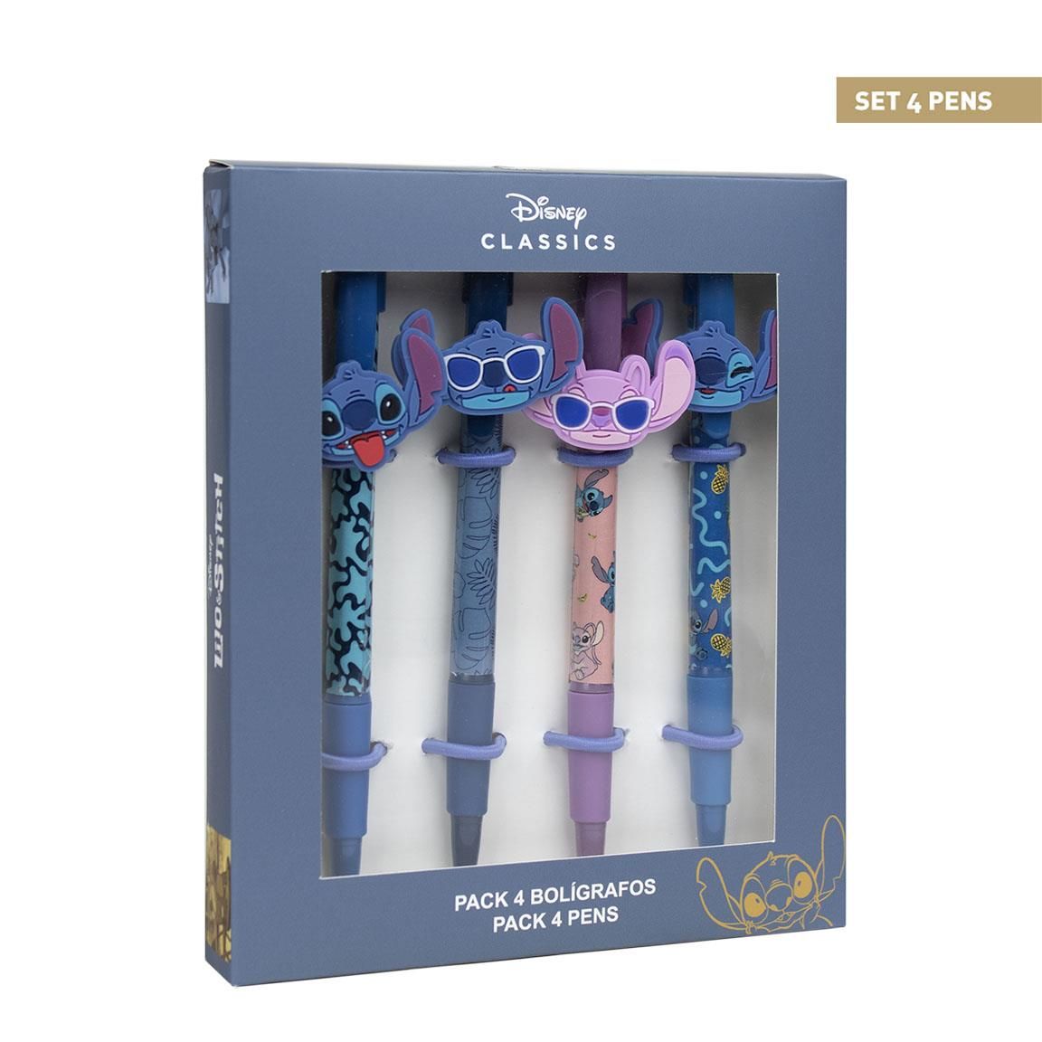 Stitch 4-Piece Pen Set