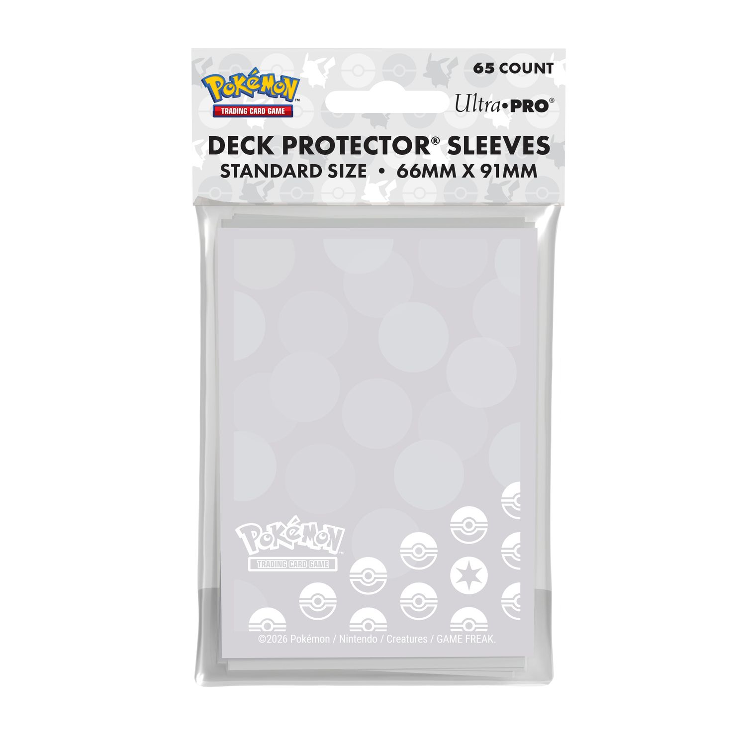 Pokémon - Deck Protector Sleeves – Colorless Energy 65 pcs (66 x 91 mm)