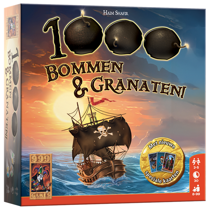 1000 Bombs &amp; Blunderbusses – Thrilling dice game for risk-takers