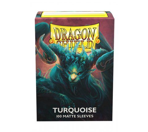 Dragon Shield – Turquoise Matte